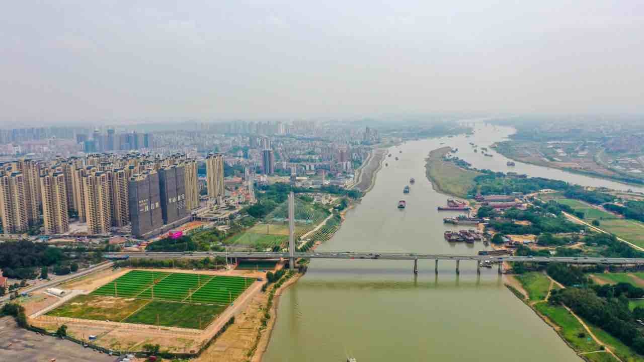 最新航拍:三水新城和北江新区!