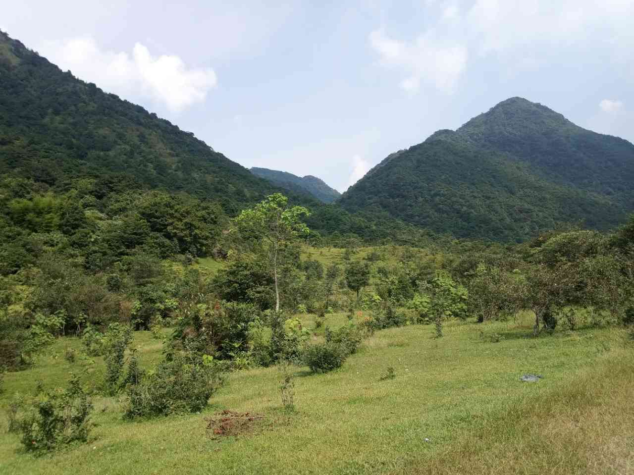 广西贺州大田金鸡山徒步溯溪